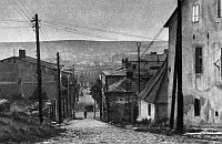 Będzin ulica Modrzejowska 1957 rok (fot. L. Kaźmierczok)