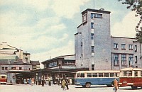 Dworzec Będzin Miasto 1964 rok (fot. T. Hermańczyk)