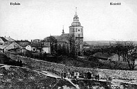 Kościół św. Trójcy w Będzinie w 1915 roku
