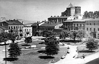 Będziński Stary Rynek w 1960 roku (fot. T. Hermańczyk)