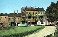 Widok będzińskiego Starego Rynku w 1973 roku (fot. J. Jastrzębski i A. Kaczkowski)